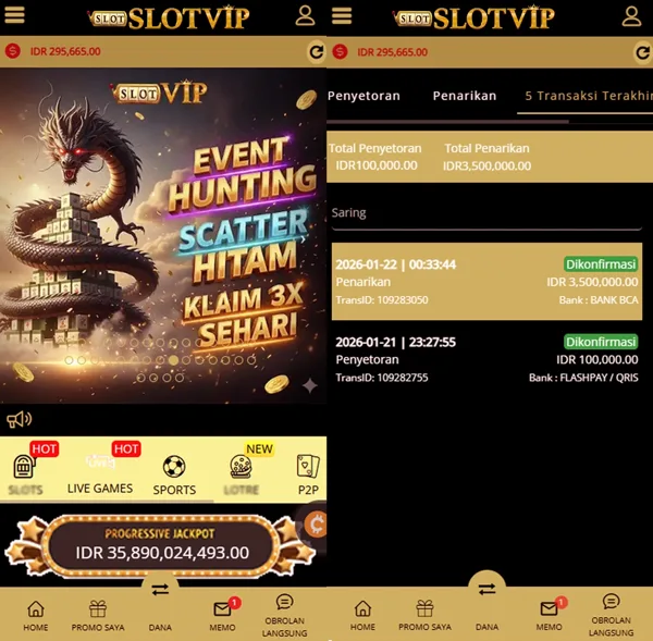 SLOTVIP Slot Anti Rungkad Indonesia